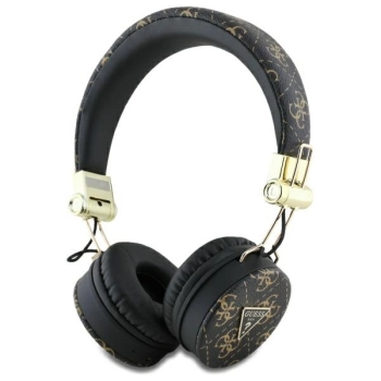 Guess słuchawki nauszne Bluetooth ENC    GUBH70E4PTMK czarny/black 4G Triangle Round Shape