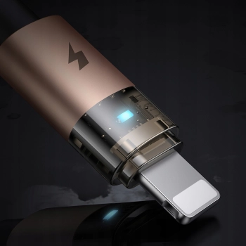 MCDODO KABEL USB SZYBKIE ŁADOWANIE DO IPHONE LIGHTNING PD 36W 1M LED ZŁOTY