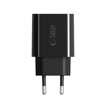 Ładowarka sieciowa Tech-Protect NC20W USB-C 1 port PD20W - czarna