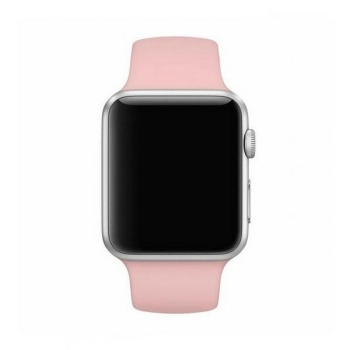Mercury pasek Silicon Apple Watch 42/44/45 mm różowy/pink