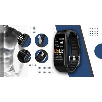 Smartwatch GIEWONT ze Zmiennymi Wymiennymi Paskami