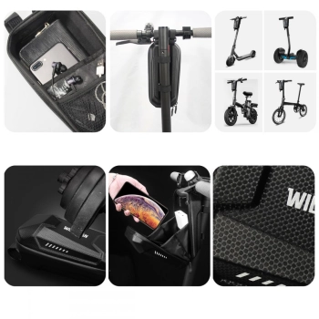 SAKWA WILDMAN HARDPOUCH ELECTRIC SCOOTER L BLACK