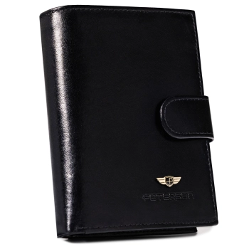 Portfel męski skórzany PTN N104L-VT BLACK