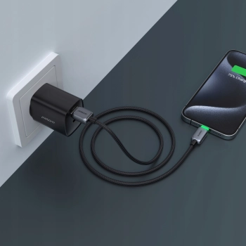 PALPRO KABEL USB-A USB-C SZYBKIE ŁADOWANIE DO TELEFONU USB TYP C 3A 1M