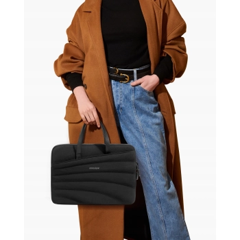 INNOSTYLE DAMSKA TORBA NA LAPTOPA 15 6 16 WODOODPORNA CARRYLITE SLIM CZARNA