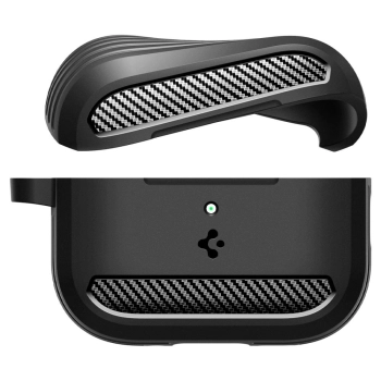 Etui Spigen Rugged Armor na AirPods 3 - czarny mat