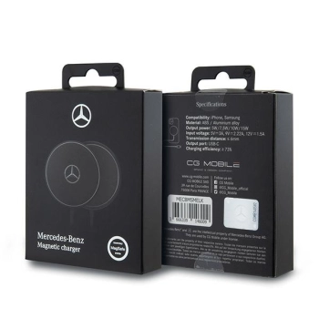 Mercedes ład. indukcyjna MECBMSMELKczarny/black 15W MagSafe