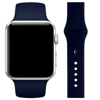 Mercury pasek Silicon Apple Watch 42/44/45 mm niebieski/navy