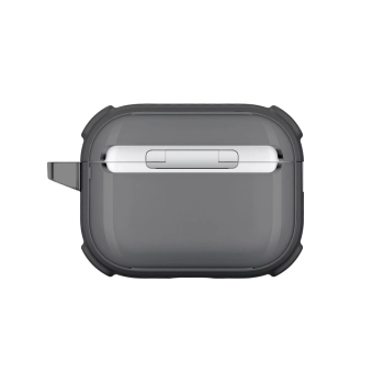 Etui AMAZINGTHING Titan Pro Mag Case Clear do AirPods Pro 3 - czarne