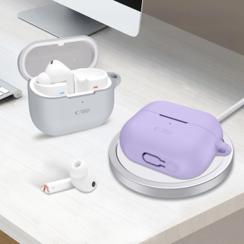 TECH-PROTECT SILICONE HOOK SAMSUNG GALAXY BUDS 3 / 3 FE / 3 PRO LAVENDER