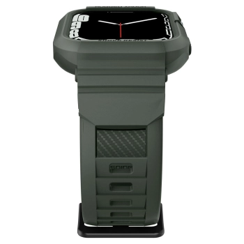 SPIGEN RUGGED ARMOR PRO APPLE WATCH 4 / 5 / 6 / 7 / 8 / 9 / SE (44 / 45 MM) MILITARY GREEN