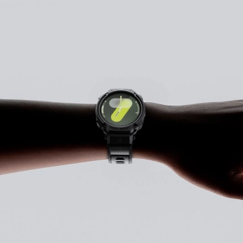 Pasek Spigen Rugged Armor Pro na Samsung Galaxy Watch 8 40 mm - czarny mat
