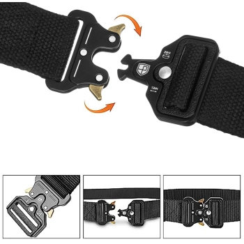 Pas taktyczny wojskowy pasek militarny qr do spodni survival belt Peterson