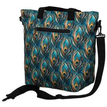 Torba skórzana na ramię elegancka do noszenia na co dzień