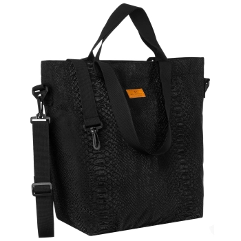 Torba na ramię torebka damska zakupowa shopper na zakupy z paskiem Rovicky