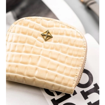 Mała portmonetka damska na zamek elegancka Milano Design