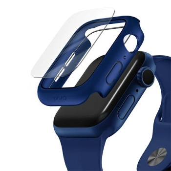 UNIQ etui Nautic Apple Watch Series4/5/6/SE 40mm niebieski/blue