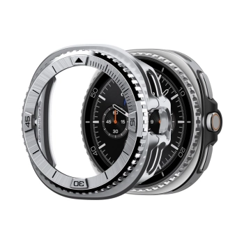SPIGEN BEZEL TUNE PRO PILOT SAMSUNG GALAXY WATCH 8 CLASSIC (46 MM) SILVER