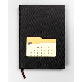 Elegancki Notes Notatnik Planer B6 PETERSON w Kropki Twarda Okładka +