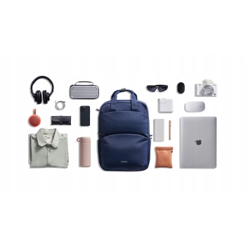INNOSTYLE PLECAK NA LAPTOPA 15 6 DO SAMOLOTU WODOODPORNY COLORLITE 14L NIEBIESKI