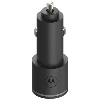 Ładowarka samochodowa Motorola           TurboPower 45W Dual USB-A/USB-C z kablem USB-C 1m czarny