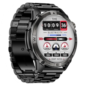 Smartwatch Gravity Czarny Pasek + Bransoleta GT46-2