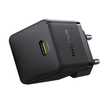 Ładowarka sieciowa Baseus Palm 1C 20W (z kablem Baseus Mini White USB-C 60W (20V/3A) 1m) - czarna