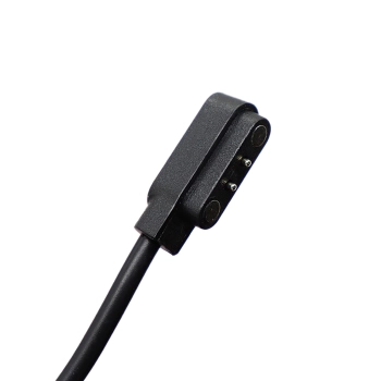 Ładowarka HUL-01 magnetyczna 2-pin 2,8 mm do smartwatchy 60 cm - czarna