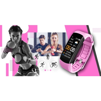 Smartwatch GIEWONT sportowy z dwoma paskami do noszenia