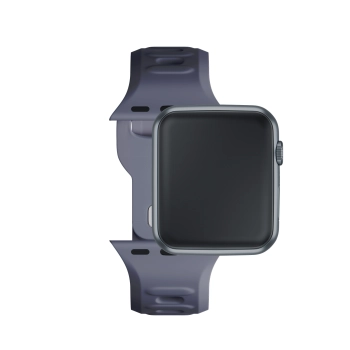 42/44/45/46/49 mm Gray (big) - 3mk Silicone Watch Strap for Apple