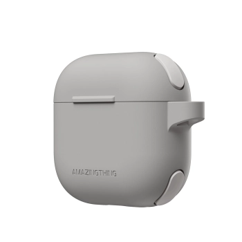 Etui AMAZINGTHING Omni Case do AirPods 4 - szare