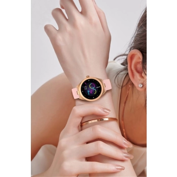 Smartwatch Gravity Różowe Złoto Różowy GT25-2