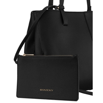 Torebka shopperka damska a4 pojemna shopper bag Rovicky na ramię