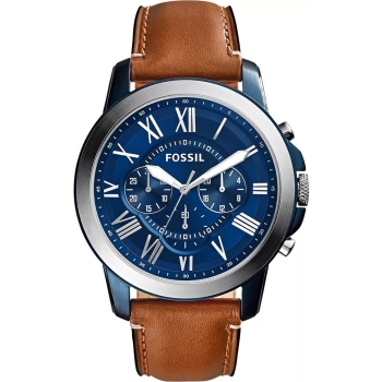 Zegarek Męski FOSSIL Grant Leather FS5151 + BOX