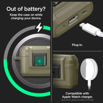 SPIGEN LOCK FIT AIRPODS PRO 1 / 2 VINTAGE KHAKI