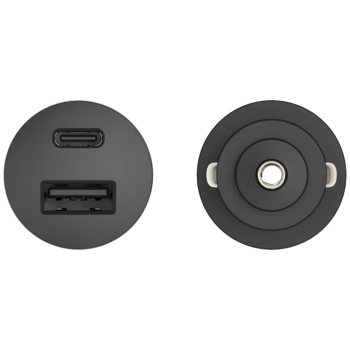 Ładowarka samochodowa Motorola           TurboPower 45W Dual USB-A/USB-C z kablem USB-C 1m czarny