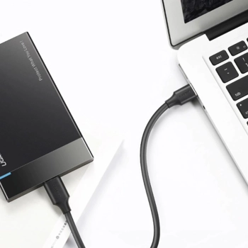Kabel Ugreen US184 20881 USB-A 3.0 / USB-C 3A 0.5m - czarny