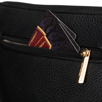 Torebka damska crossbody ze skóry ekologicznej na ramię
