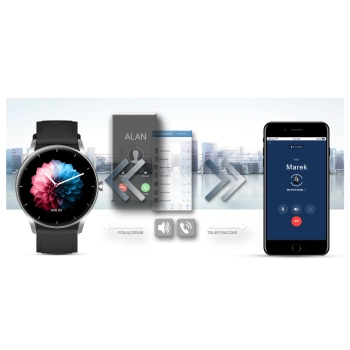Smartwatch Gravity do codziennego noszenia i monitorowania