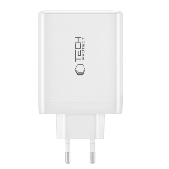 TECH-PROTECT NC100W-GAN 4-PORT NETWORK CHARGER PD100W/QC3.0 BLACK