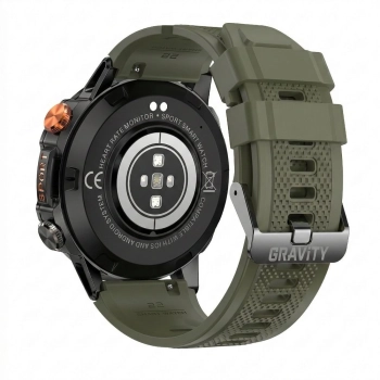 Smartwatch Gravity Czarny 2 Paski GT20-7
