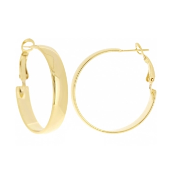 Kolczyki koła 7 cm z kolekcji Classic, eleganckie i stylowe