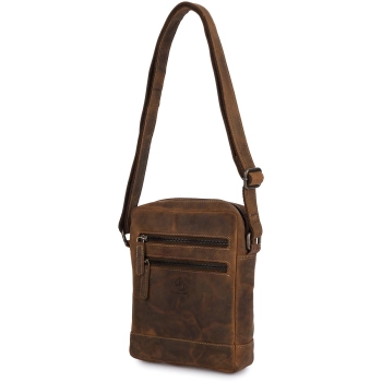 Torba skórzana AMADEO VI na ramię elegancka elegancka