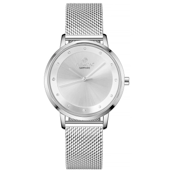 Zegarek Damski Giewont Sapphire Srebrny GW4130-B1