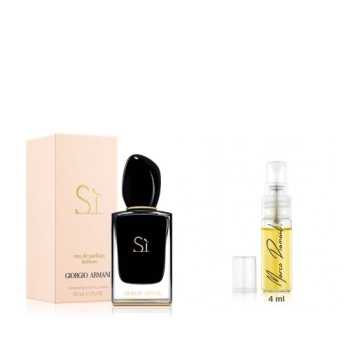 Perfumy inspirowane Sì Intense z feromonami 4 ml do noszenia