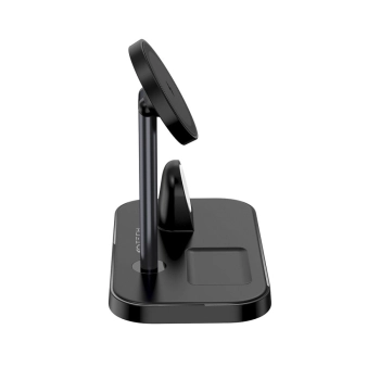 TECH-PROTECT QI15W-A22 3IN1 MAGNETIC MAGSAFE WIRELESS CHARGER BLACK