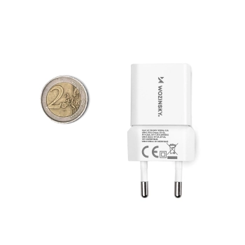 Ładowarka sieciowa Wozinsky CMWCW 20W USB-C / USB-A - biała