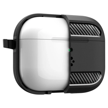 Etui Spigen Rugged Armor na AirPods 3 - czarny mat