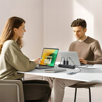 MCDODO ŁADOWARKA SIECIOWA LISTWA ZASILAJĄCA GAN TYP C 6X USB-C USB AC 1,5M