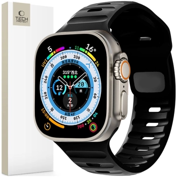 TECH-PROTECT ICONBAND LINE APPLE WATCH 6 / 7 / 8 / 9 / 10 / SE / ULTRA 1 / 2 (44 / 45 / 46 / 49 MM) BLACK